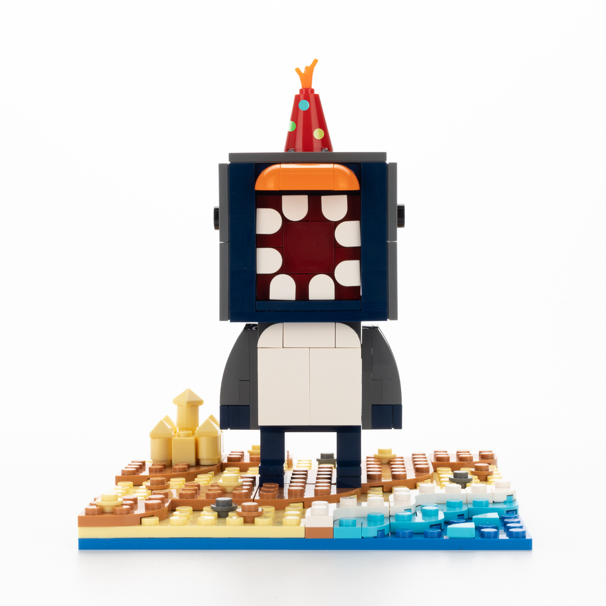 Buildz Red iBallisticSquid BUILDZ – Block Headz